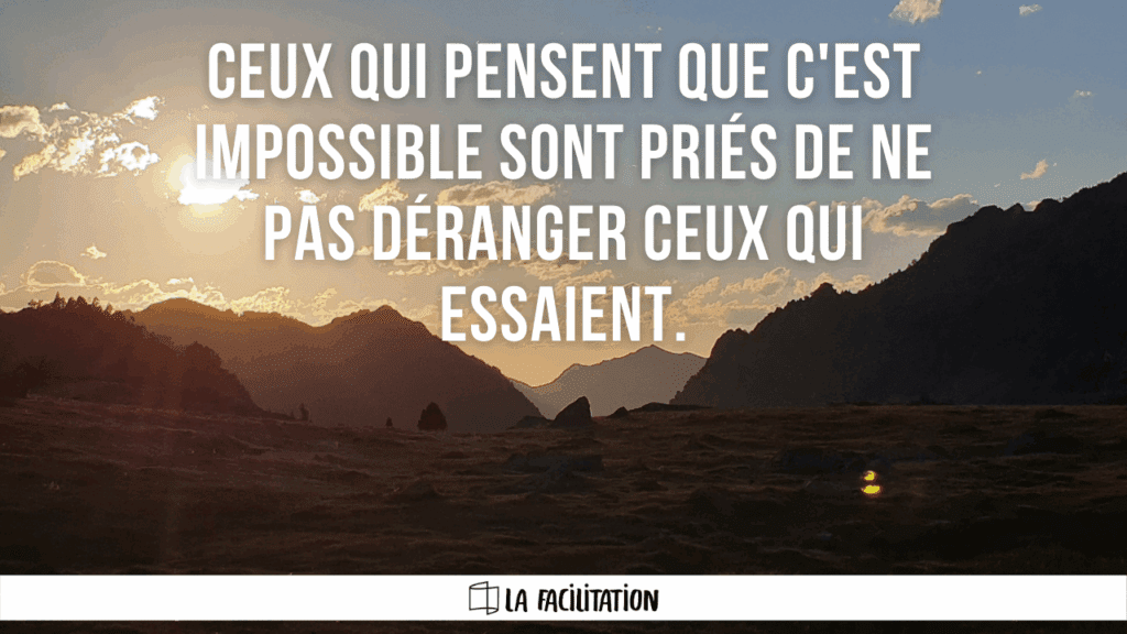 L'état d'esprit du manager facilitateur